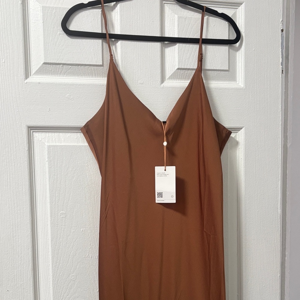 Quince Silk Maxi Dress